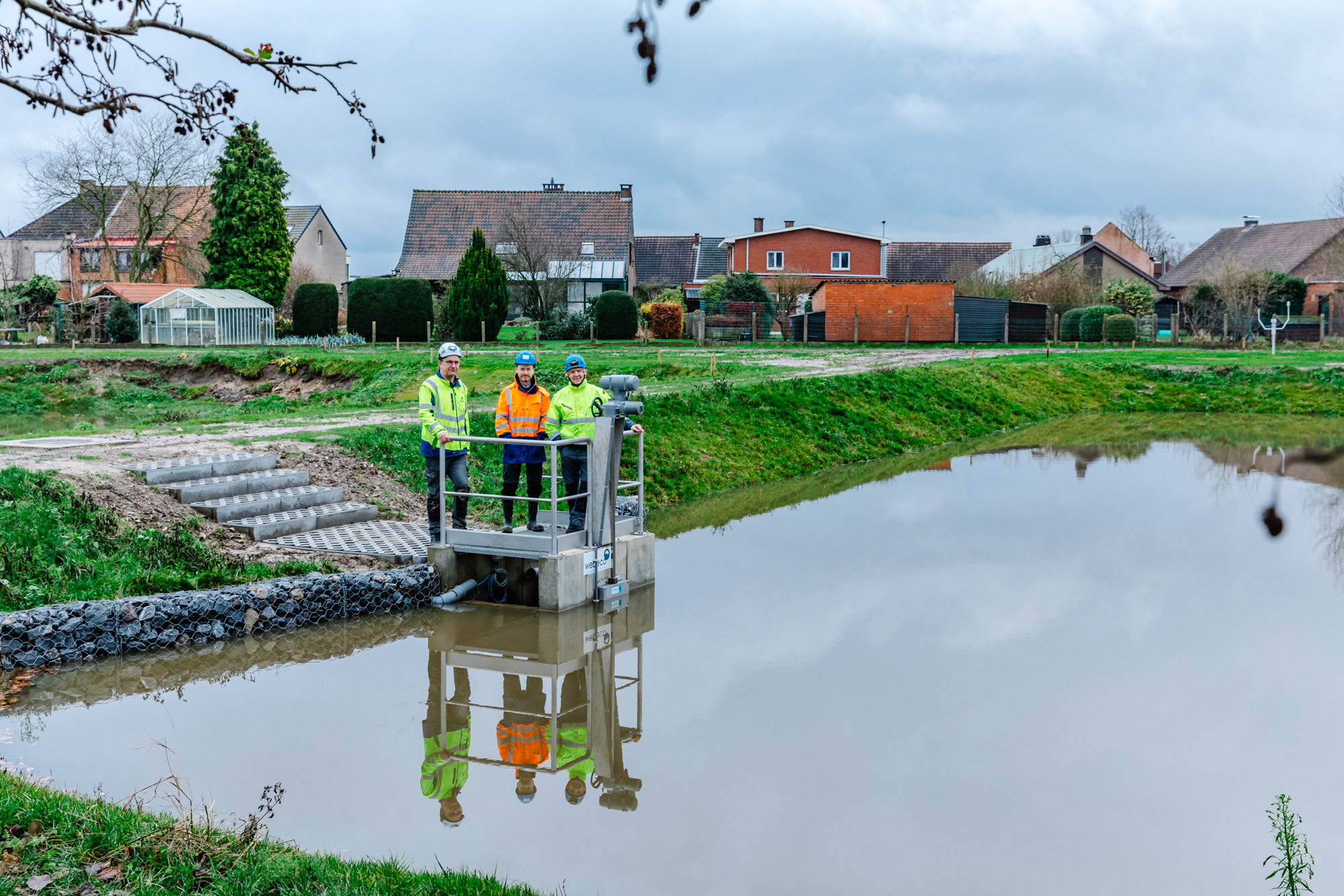 bufferbekken gelijk speelveld