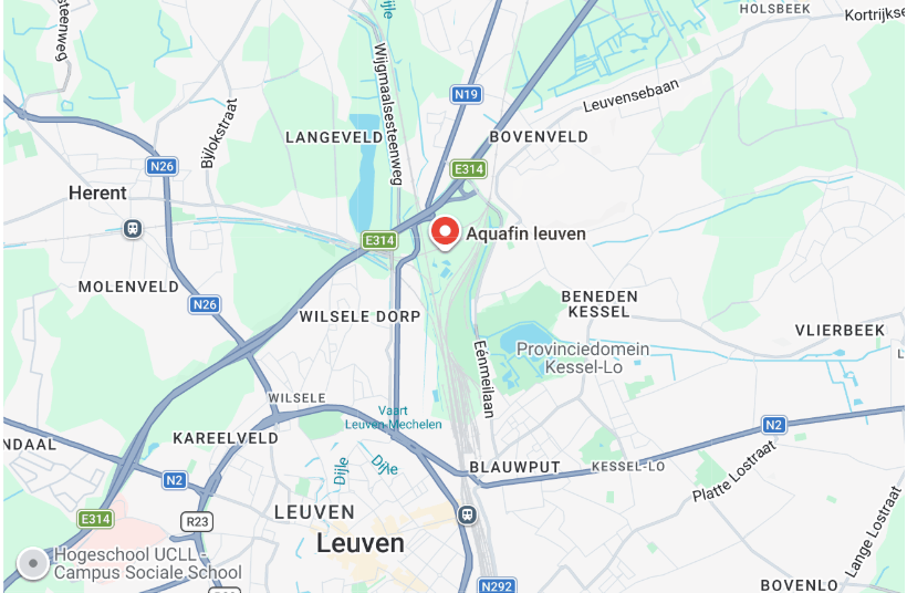 Kaart Leuven Google